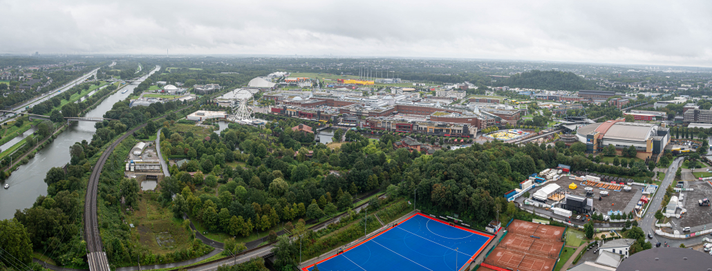 Von Kohle und Stahl zur Shoppingmeile - CentrO Oberhausen
