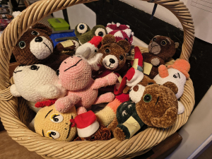 Teddys und andere Kuscheltiere