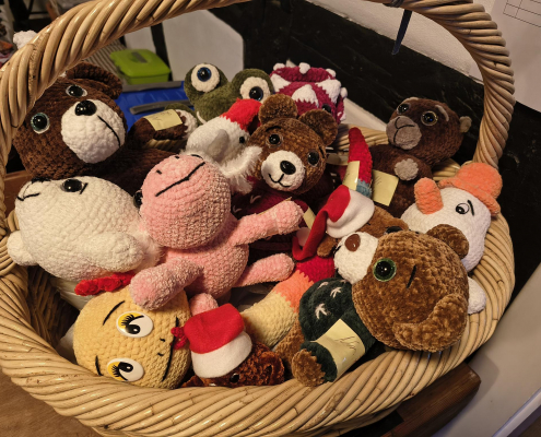 Teddys und andere Kuscheltiere